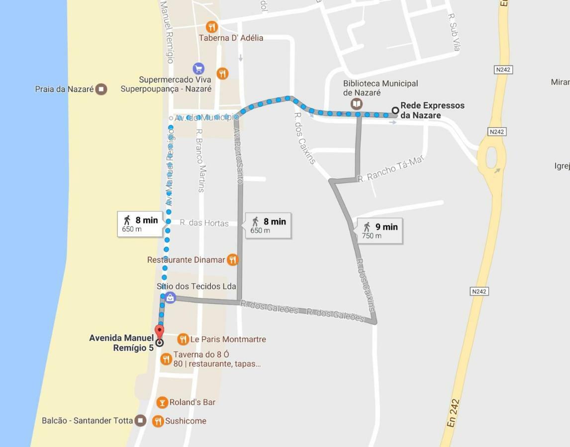 Nazare Apartamento Em Frente Ao Mar Extérieur photo
